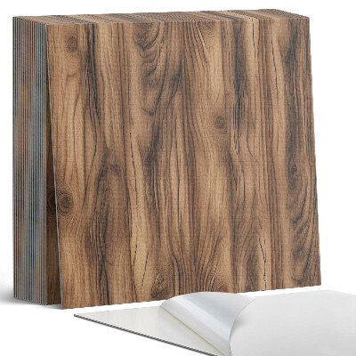 Kafelki samoprzylepne Wzór inspirowany drewnem