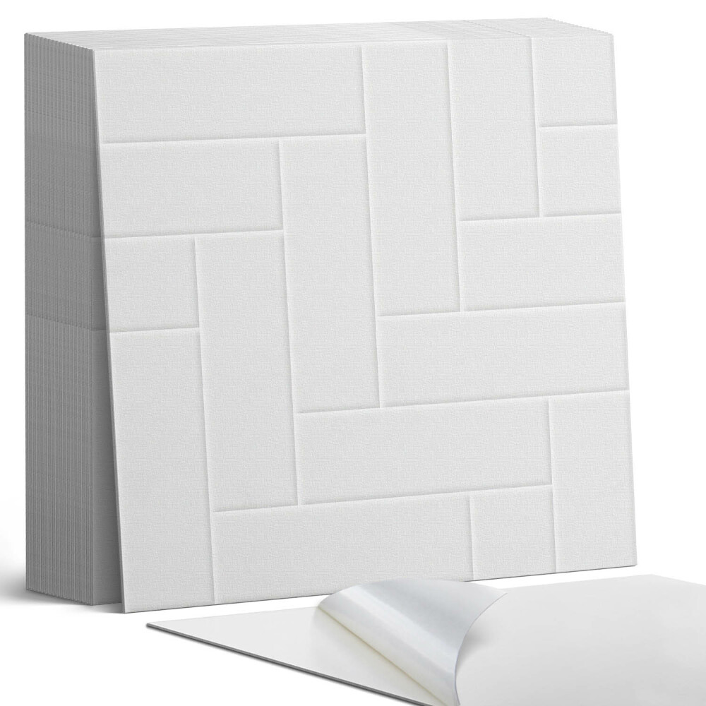 Samoprzylepne płytki Ceglane jodełki w stylu retro