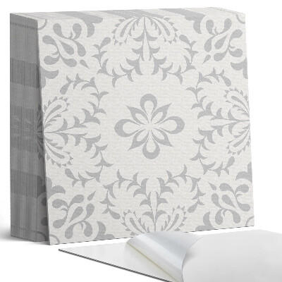 Samoprzylepne płytki Kwiecisty wzór z misternymi detalami