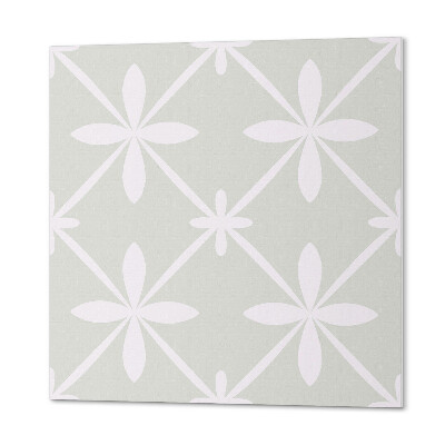 Samoprzylepne płytki Florystyczna siatka z kwiatami