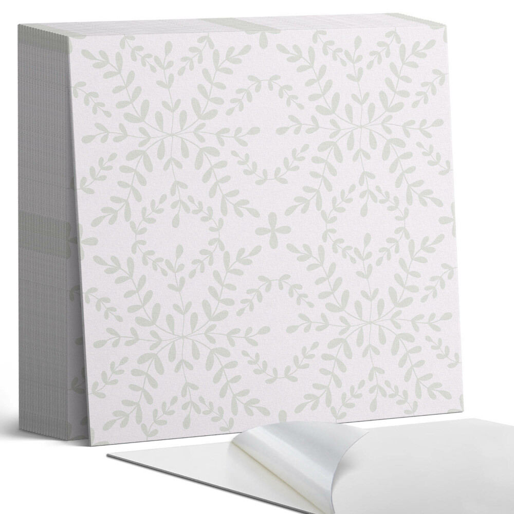 Kafelki samoprzylepne Subtelny motyw roślinny