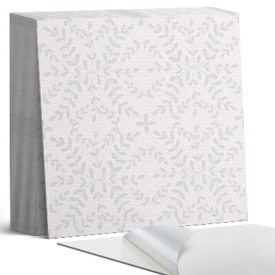 Kafelki samoprzylepne Subtelny motyw roślinny