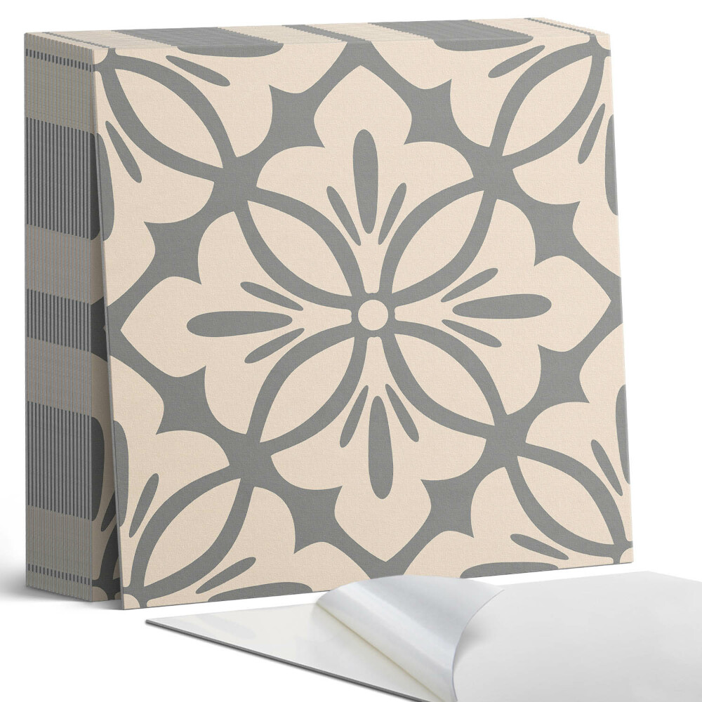 Samoprzylepne płytki na ścianę Kwiatowy motyw z subtelnymi akcentami