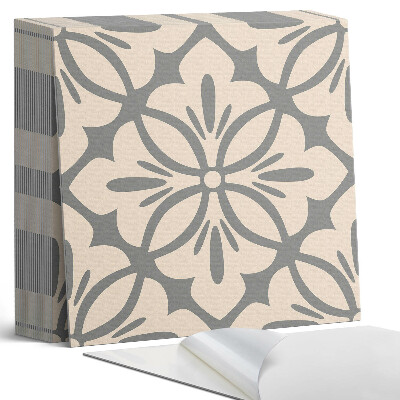 Samoprzylepne płytki na ścianę Kwiatowy motyw z subtelnymi akcentami