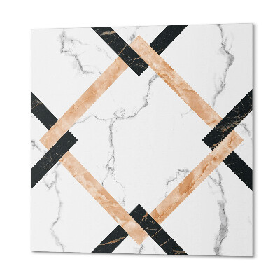 Samoprzylepne płytki Stylowe wzory marmurowe w formie geometrycznej