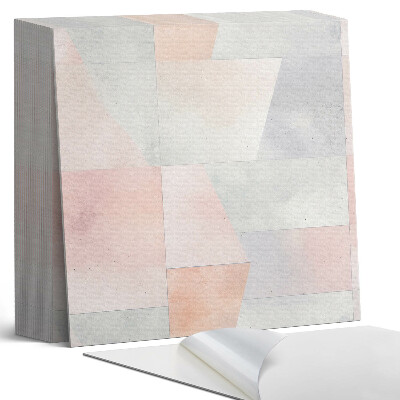 Samoprzylepne płytki Pastelowa geometria