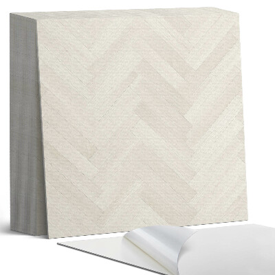 Samoprzylepne płytki na ścianę Wzór jodełkowy na drewnie