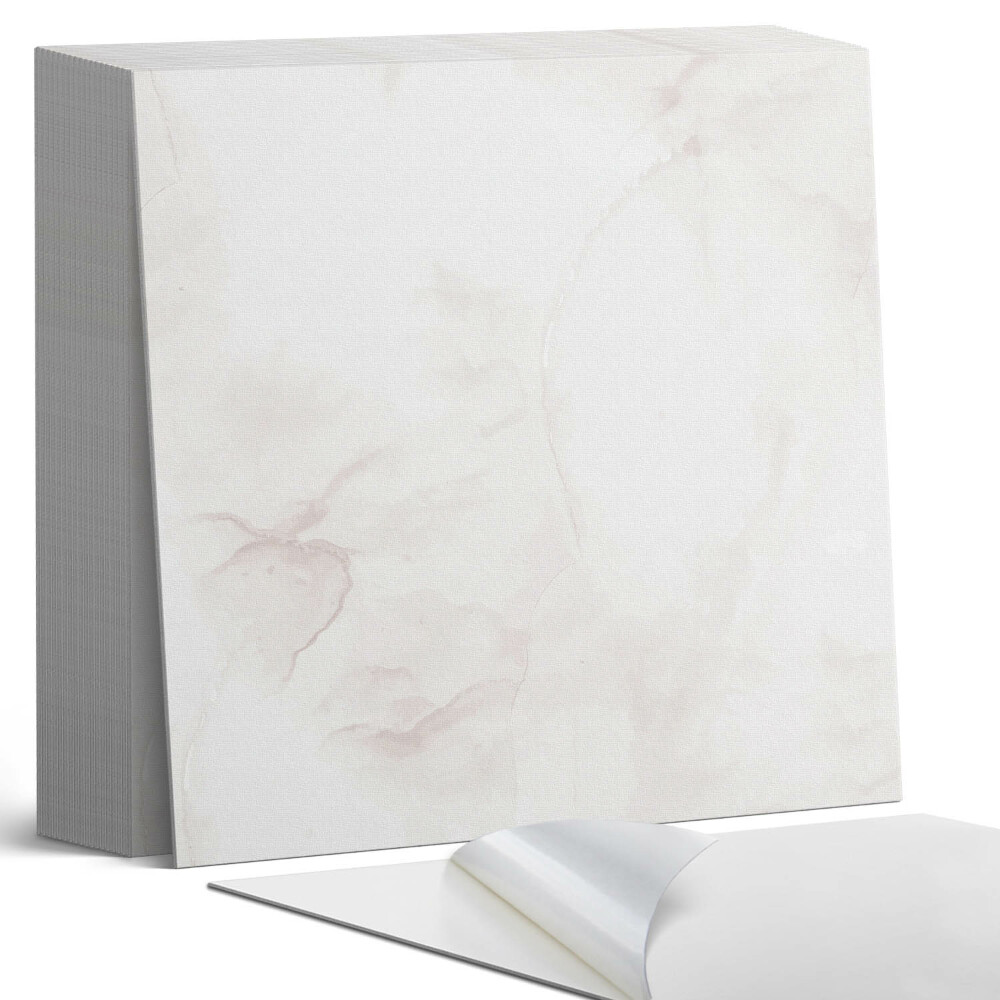 Kafelki samoprzylepne Marmurowy motyw w subtelnych odcieniach