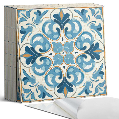 Samoprzylepne płytki na ścianę Roślinna harmonia w symetrii