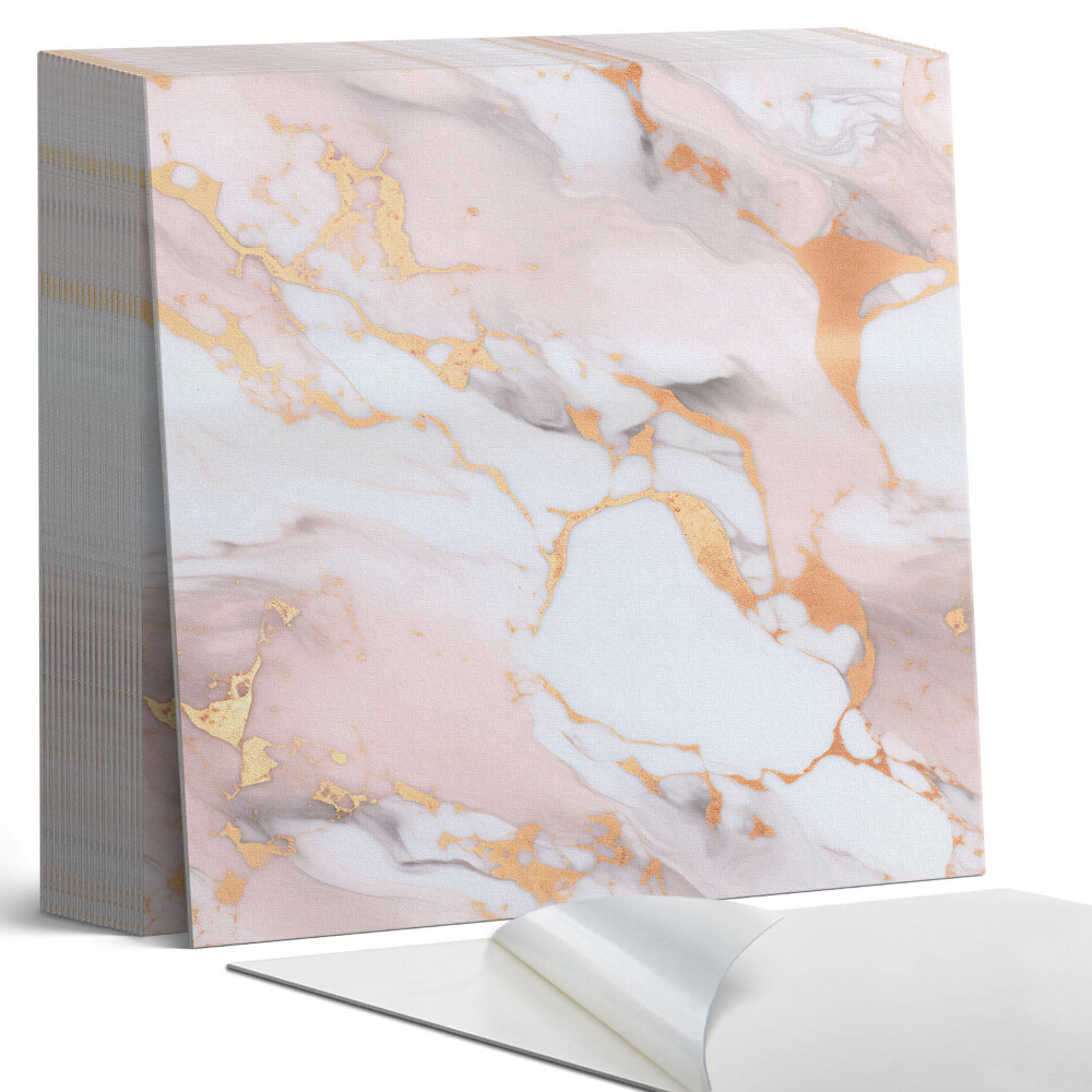 Kafelki samoprzylepne Marmurowy motyw z detalami