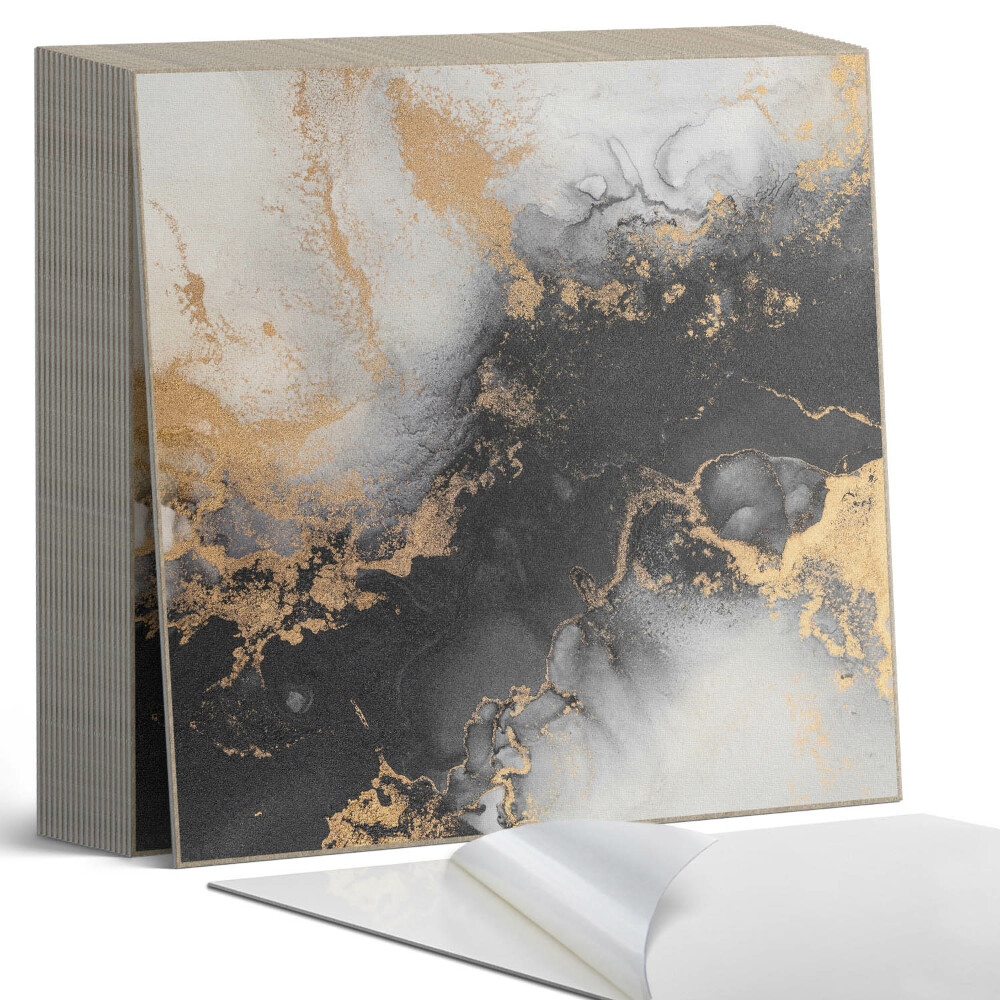 Samoprzylepne płytki na ścianę Abstrakcyjne plamy w dynamicznych kształtach