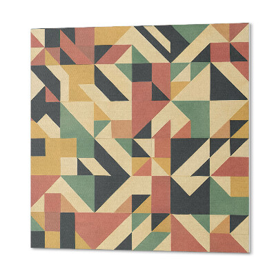 Samoprzylepne płytki na ścianę Wzór geometryczny w abstrakcyjnym ujęciu