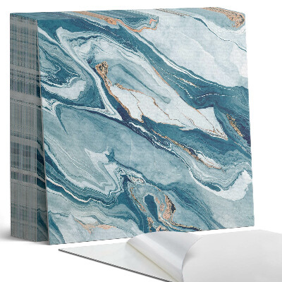 Samoprzylepne płytki na ścianę Ruchome abstrakcyjne fale