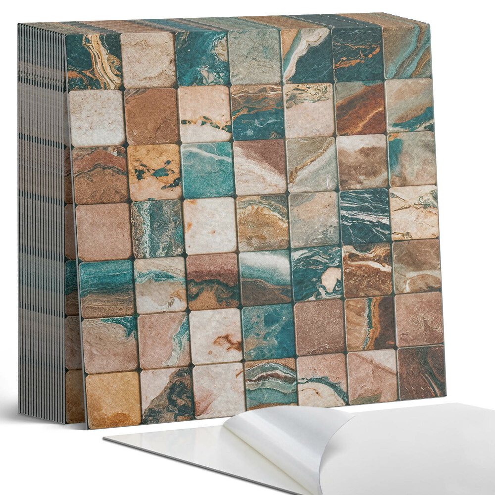 Samoprzylepne płytki Kamienna mozaika w artystycznym stylu