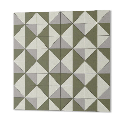 Samoprzylepne płytki na ścianę Motyw trójkątnych form