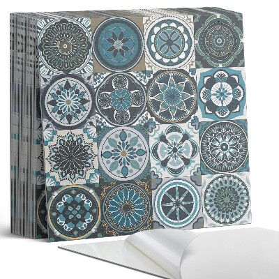 Kafelki samoprzylepne Mozaikowe kratki w kolorze