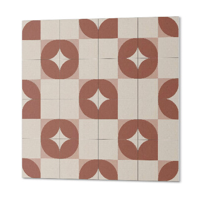 Samoprzylepne płytki Wzór geometryczny z okręgami