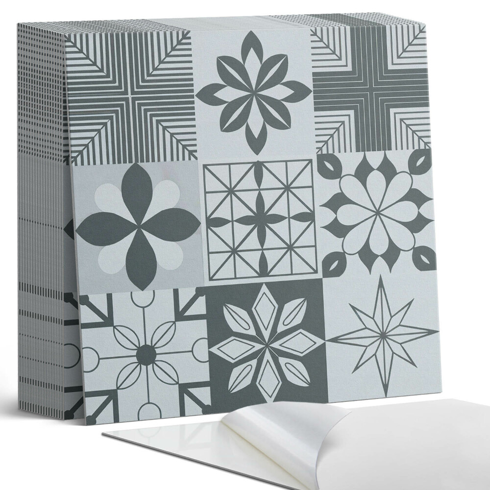 Samoprzylepne płytki na ścianę Wzory w stylu geometrycznej mozaiki