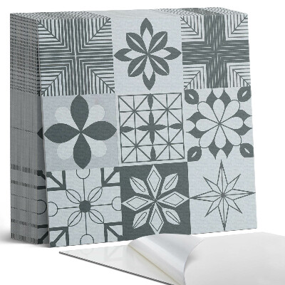 Samoprzylepne płytki na ścianę Wzory w stylu geometrycznej mozaiki