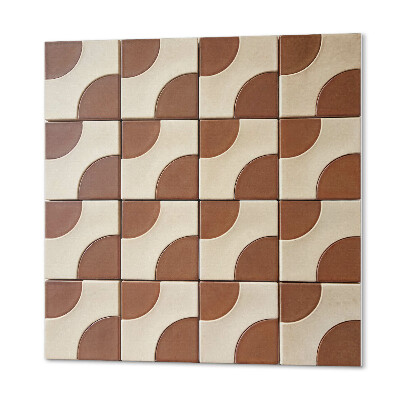 Kafelki samoprzylepne Wzory w geometryczne płytki