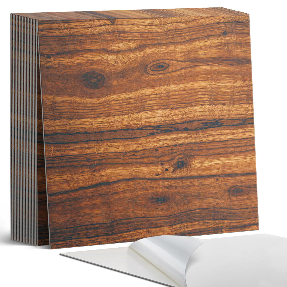 Samoprzylepne płytki Wzór inspirowany drewnem