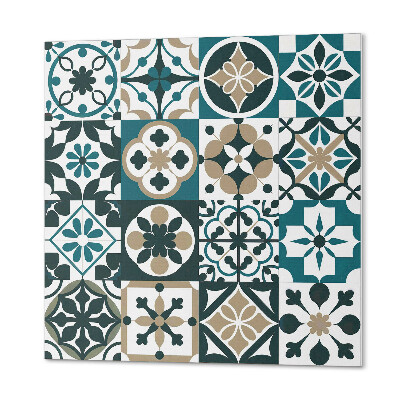 Kafelki samoprzylepne Geometryczne kafelki w artystycznym porządku