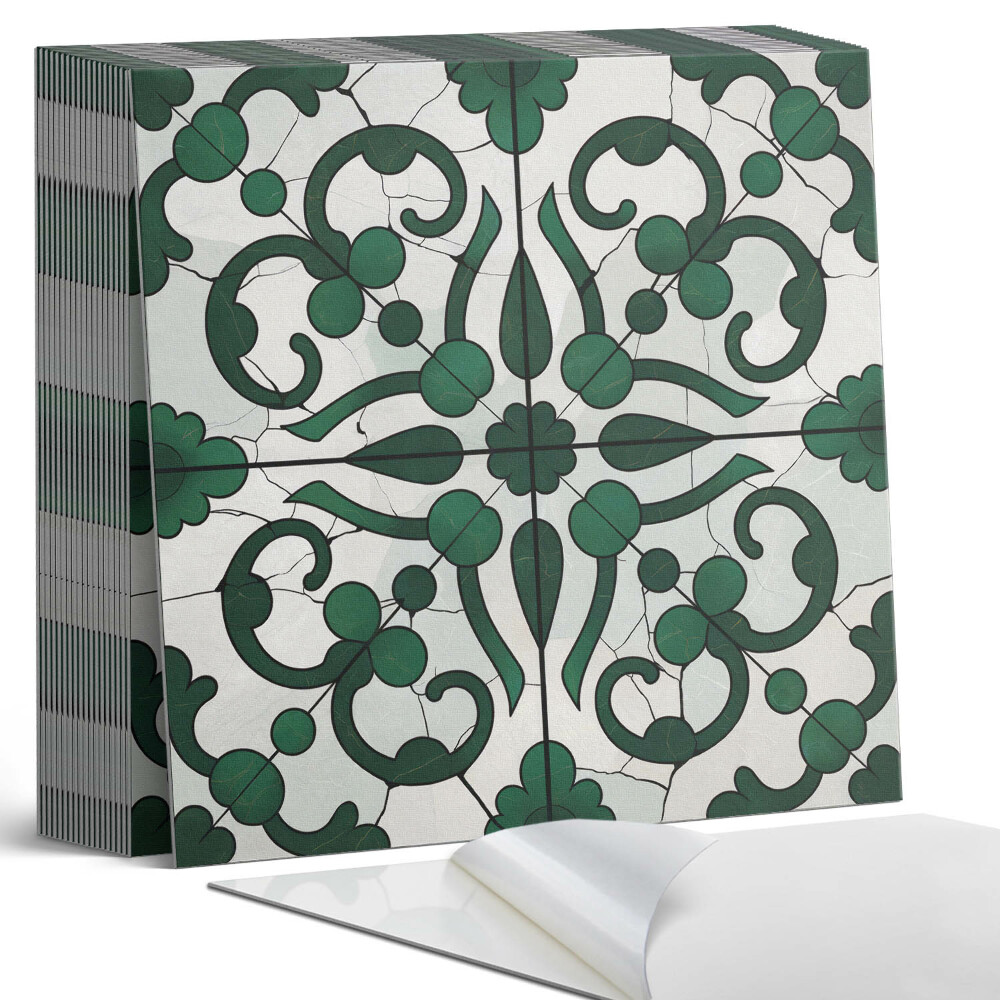 Kafelki samoprzylepne Roślinne ornamenty w stylu klasycznym