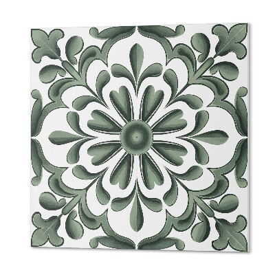 Samoprzylepne płytki na ścianę Roślinny wzór w obramowaniu