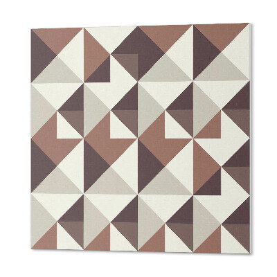 Kafelki samoprzylepne Trójkątny motyw w nowoczesnym wzorze