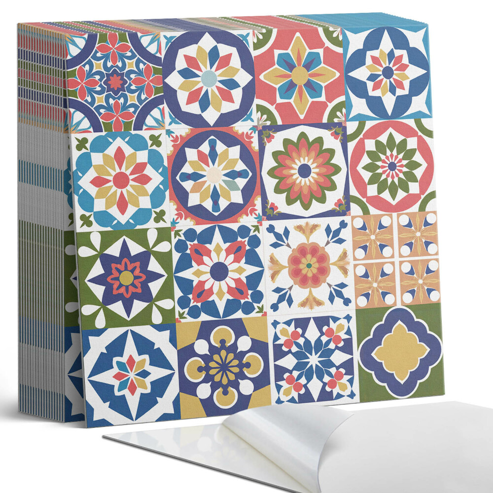 Samoprzylepne płytki Mozaikowe kwadraty w atrakcyjnych aranżacjach