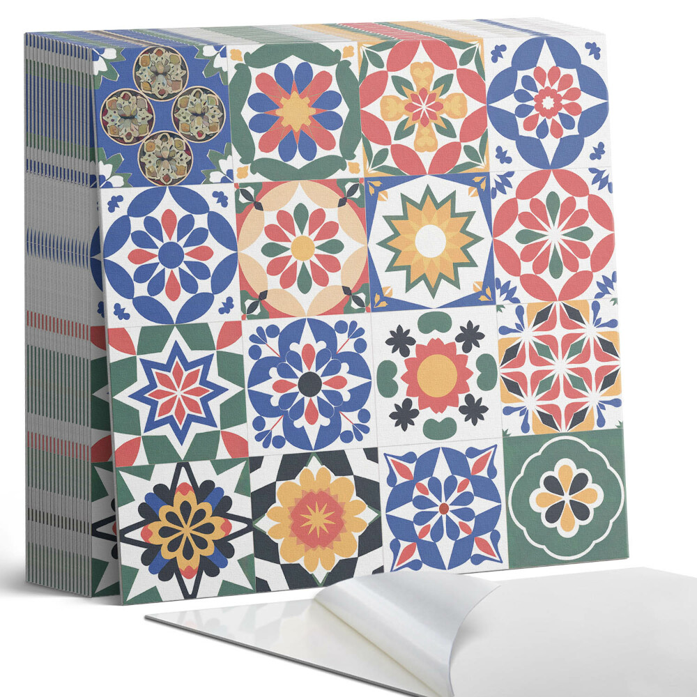 Kafelki samoprzylepne Mozaikowe układy w rzędach