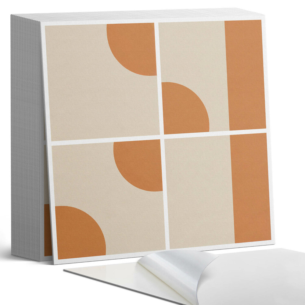 Samoprzylepne płytki na ścianę Abstrakcyjne formy geometryczne