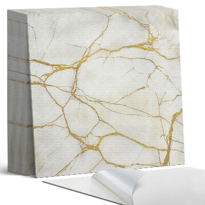Samoprzylepne płytki Marmurowy wzór z subtelnymi żyłkami