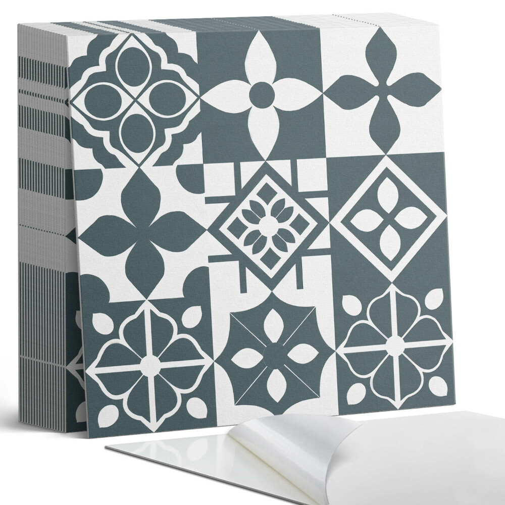 Samoprzylepne płytki na ścianę Geometryczne motywy w kafelkach