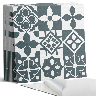 Samoprzylepne płytki na ścianę Geometryczne motywy w kafelkach