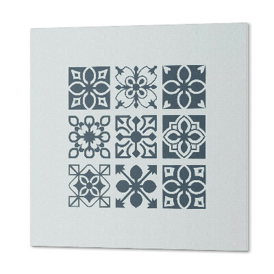 Kafelki samoprzylepne Abstrakcyjne motywy w formie kwadratów