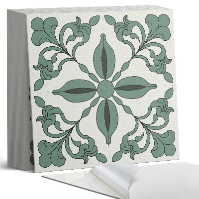 Samoprzylepne płytki Stylowy motyw roślinny