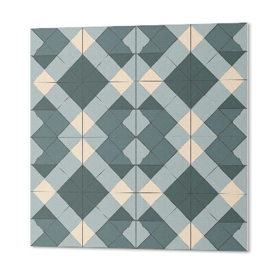 Samoprzylepne płytki Romby w nowoczesnym