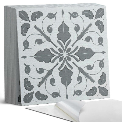 Kafelki samoprzylepne Roślinny wzór w harmonijnej symetrii