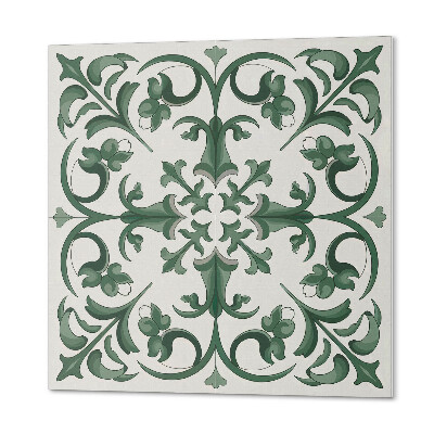 Kafelki samoprzylepne Kwiatowy wzór w otoczeniu roślin