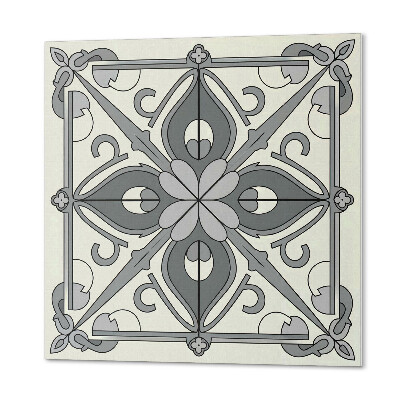 Samoprzylepne płytki na ścianę Symetryczny motyw kwiatowy