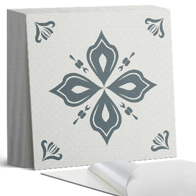 Kafelki samoprzylepne Kwiatowy wzór w krzyżu