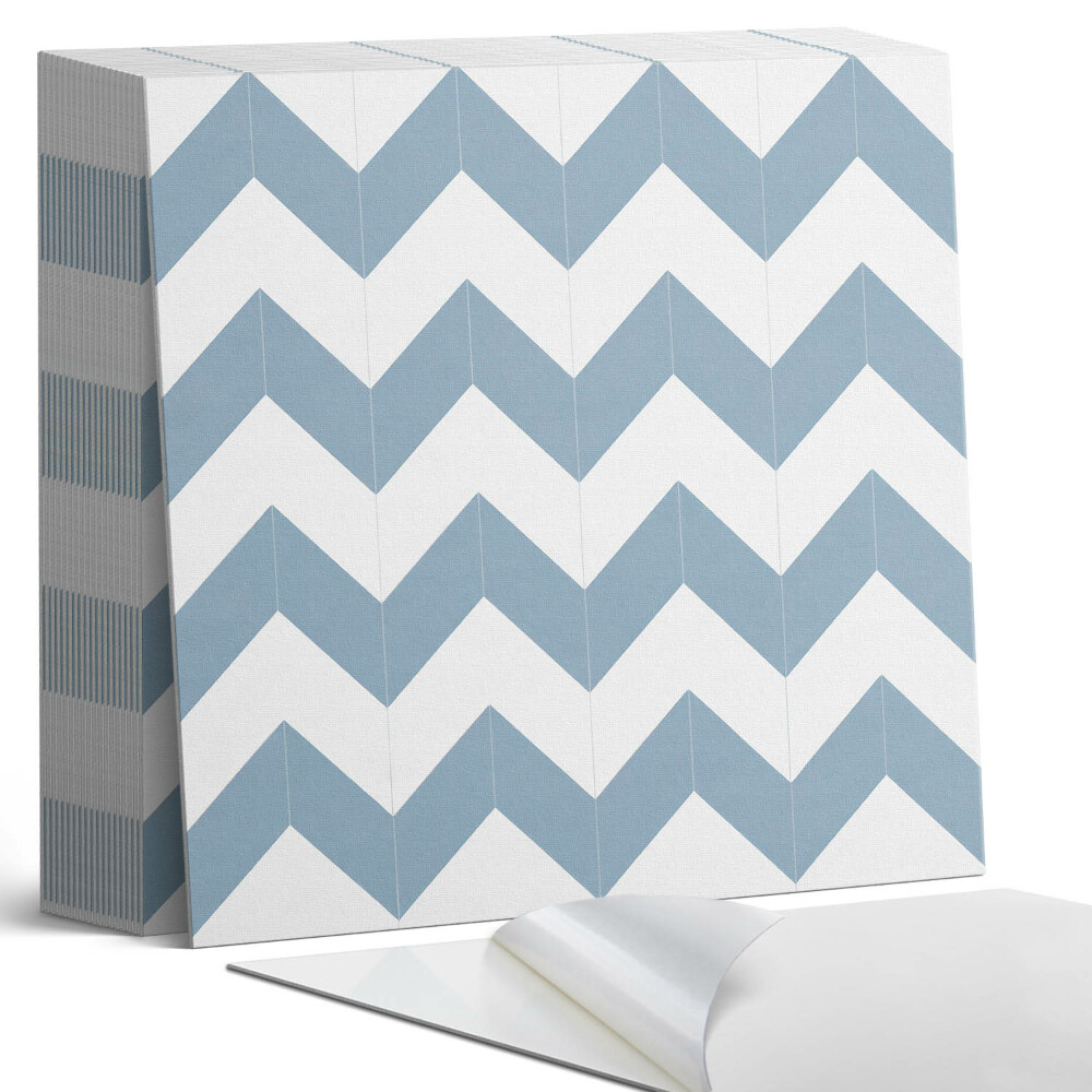 Samoprzylepne płytki na ścianę Zygzakowy motyw graficzny