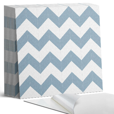 Samoprzylepne płytki na ścianę Zygzakowy motyw graficzny