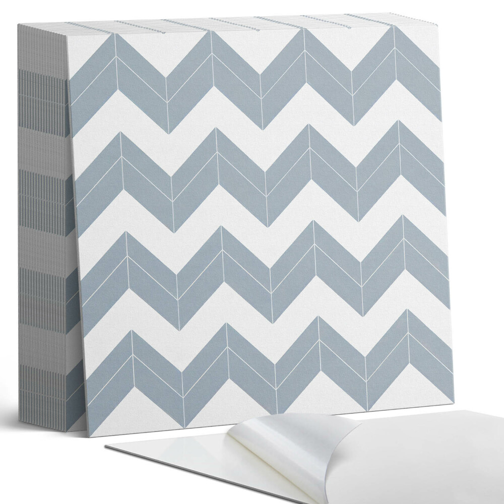 Kafelki samoprzylepne Zygzakowy design w paski