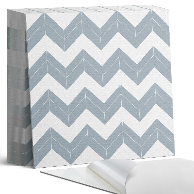 Kafelki samoprzylepne Zygzakowy design w paski