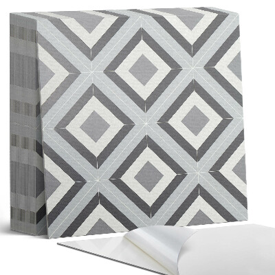 Samoprzylepne płytki na ścianę Rombowy wzór geometryczny