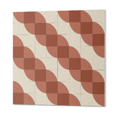 Samoprzylepne płytki Faliste kształty geometryczne