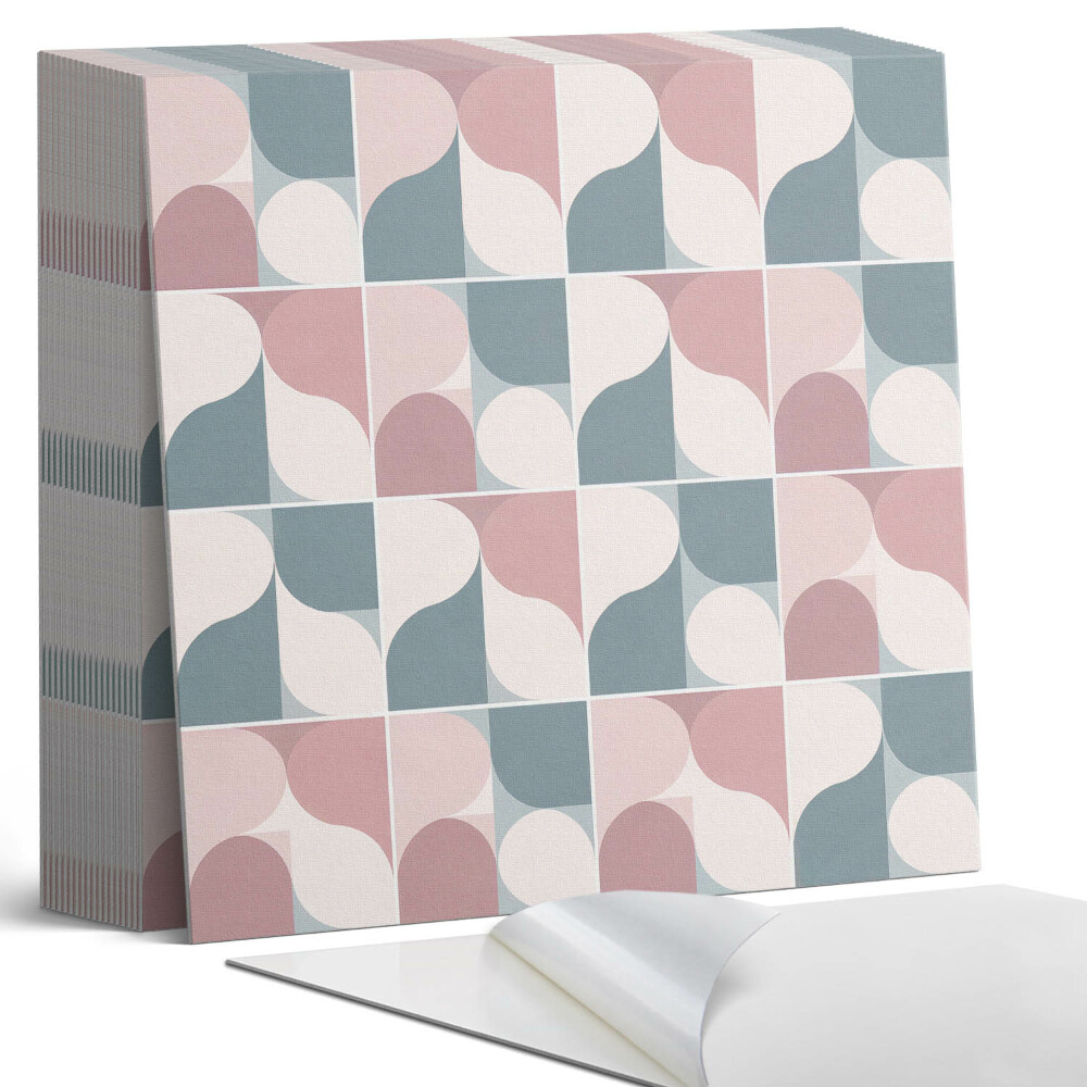 Samoprzylepne płytki na ścianę Wzór geometryczny w stylu abstrakcyjnym