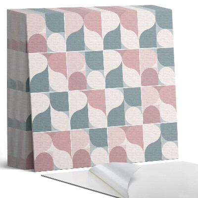 Samoprzylepne płytki na ścianę Wzór geometryczny w stylu abstrakcyjnym